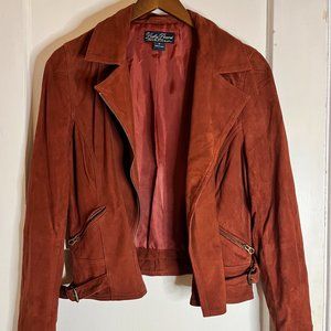 Lucky Brand Suede Moto Jacket